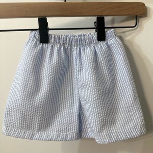 Infant/toddler seersucker shorts size 6-12m.
